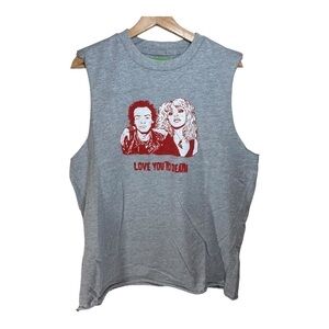 Sandrine Rose Sid and Nancy Muscle Tank NWT